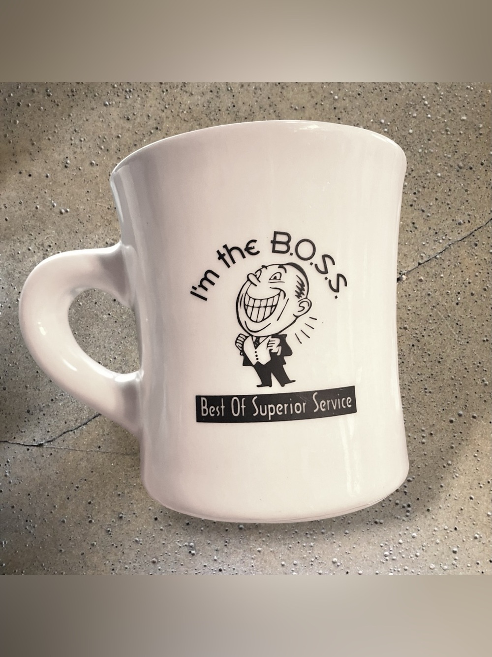 Vintage 1998 PRICE CHOPPER Mug Fall Show “I’m The B.O.S.S.” Employee Event
